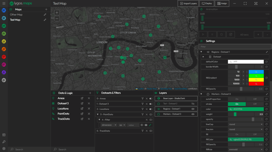 lygos maps module editor